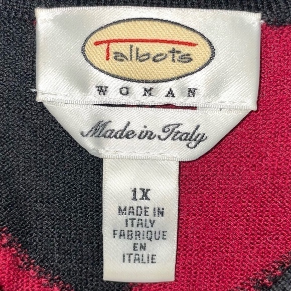 Talbots Sweater Set Tank Top Sleeveless and Long Sleeve Full Zip Cardigan Wool - Picture 5 of 12